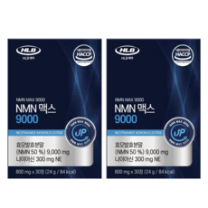 에이치엘비 제약 NMN 맥스 9000, 24g, 2개