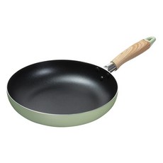 珍珠金屬 IH適用 平底鍋 HB-6668 綠色, 26cm, 1個