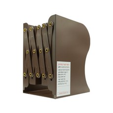 동아피엠에스 자바라 책꽂이, 브라운