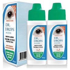 DR.DROPS In Eyes 寵物洗眼液, 60ml, 2個