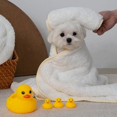 DOG-i 寵物超細纖維巨大毛巾2件組, 1套, 單一顏色