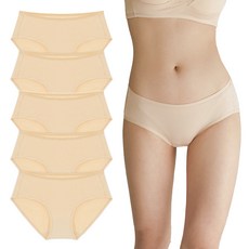 엘라운지 M(85)-4XL(110) 빅사이즈 모달 통기성 삼각팬티 5매세트
