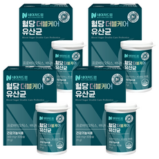 NATUREDREAM Blood Sugar Double Care乳酸菌巴拿巴葉萃取膠囊 9g, 30顆, 4個