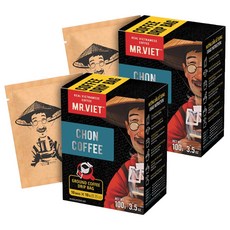 MR.VIET CHON研磨濾掛咖啡, 10包, 2盒, 10g