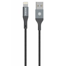Meet Mind APPLE Lightning MFI 充電線, 1.2m, 太空灰, 1個