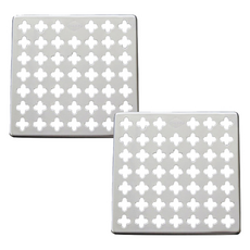 KOXINA 一般地板排水孔蓋, 2個