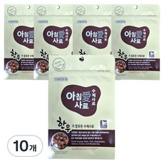 아침애사료 수제사료 1등급 한우, 소, 200g, 10개 소, 200g, 10개