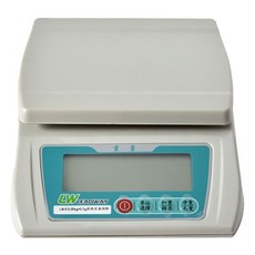 LEADWAY 電子秤 20 x 15.4 x 5cm, 8001, 白色, 1000g
