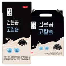 Hanmi Healthcare 高鈣黑豆漿, 190ml, 16入