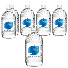 悅氏 Light 鹼性水, 6L, 6桶