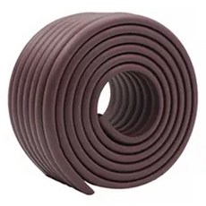 Kozaki神崎家居 加寬加厚W型兒童安全防撞條 棕色 NBR環保材質 寬76mm厚8mm, 2米, 1個