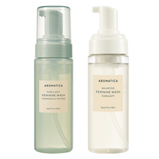 아로마티카 퓨어 앤 소프트 캐모마일 앤 티트리 여성청결제 170ml + 퓨어 앤 소프트 여성청결제 170ml 세트, 1개