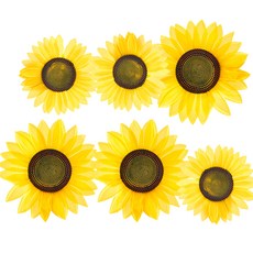 PARTYSHOW 應援向日葵造型手套 2款 x 3入組, 混合色, 1個