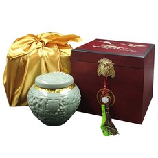 栗子蜂蜜鑲嵌葡萄瓷器禮盒 1.2kg, 1組