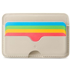Spigen iPhone MagSafe 3張收納卡片夾 AFA07232, 彩虹, 1個