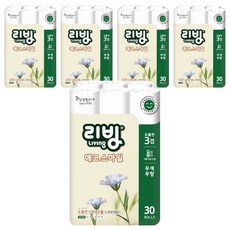 Living SOFT TISSUE 3層環保微笑捲筒衛生紙 22m, 5個, 30入