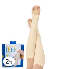 라나핏 의료기기 압박밴드 종아리발등형 베이지 2p, 2개, 종아리/무릎형