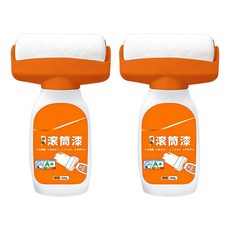 小麥購物 牆面滾筒漆500g 含滾筒刷 Y922, 2個