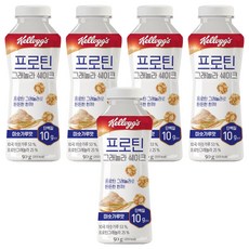 켈로그 프로틴 그래놀라 쉐이크 미숫가루맛, 50g, 5개