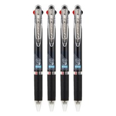 Uni 三菱 JETSTREAM 3色原子筆 0.5mm SXE3-404-05, 黑色, 4個