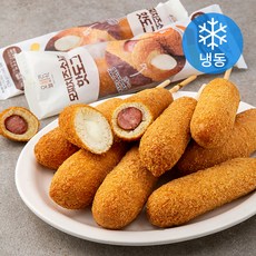 오늘의간식 모짜치즈소시지핫도그 (냉동), 100g, 5개입, 2개