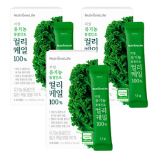 뉴트리원 리얼 유기농 동결건조 컬리케일 가루 30회분, 36g, 3개