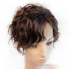 SenseModni 女款小卷蓬鬆感假髮 SW_W0003, 棕色, 1個