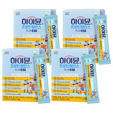 일동후디스 하이뮨 프로틴밸런스 주니어 스틱 밀크 오리지널 15p, 315g, 4개