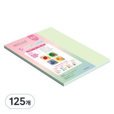 종이문화 스타일리쉬 두꺼운 혼합색지 14 SS Summer 205g, 125개, A4