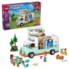 LEGO 樂高 42663 Friends 友誼露營車冒險 積木玩具 778片, 1盒, 友誼露營車冒險 多色