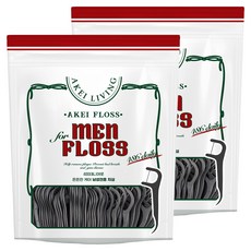 AKei. 男性用Living 486牙線, 486入, 2包