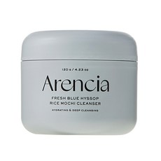 Arencia Fresh 米線清潔皂 清新藍牛膝草米麻糬潔面乳, 120g, 1個
