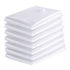 禾統 真空收納袋 80 x 60cm 五個裝 一組, 衣物棉被壓縮收納, 防潮防塵, 節省空間, 5個裝, 1組