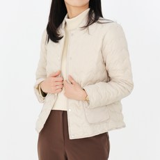 모이르벨라 여성용 웨이브 퀄팅 패딩 자켓