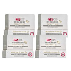 PROPER 碧利妥 全效護唇膏 EX, 10g, 低刺激 無著色 無香料, 4個