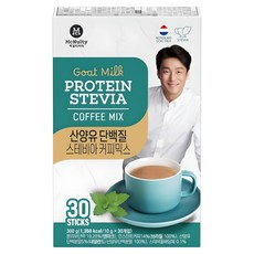 McNulty Coffee 山羊奶蛋白質&甜菊糖即溶咖啡隨身包, 10g, 30條, 1盒