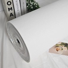 제로아이 곰팡이 습기방지 단열벽지 2p, 패브릭화이트