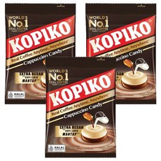 KOPIKO 咖啡牛奶風味糖果175g*3包, 濃郁香甜，隨時享受, 175g