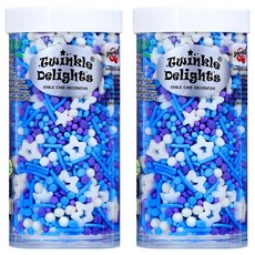 TWINKLE DELIGHTS 優質裝飾海浪形狀裝飾, 76g, 2個