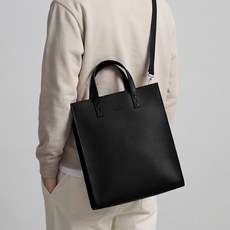 ADDEDIT 側背式托特包, 黑色