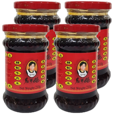 老乾媽精製六樓Yoragio中餐醬, 210g, 4個