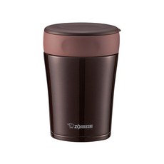 ZOJIRUSHI 象印燜燒罐 GA36 咖色 360ml - 保溫保冷便當盒，輕巧好攜帶, 1個