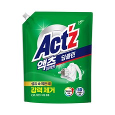 액츠 퍼펙트 딥클린 액상세제 리필, 2.2L, 3개