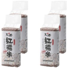池上多力米 池上大地紅糯米 1kg, 原住民農作物珍品, 4包