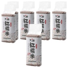 池上多力米 池上大地 紅糯米, 1kg, 5包