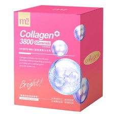 m2 美度 超能膠原水光飲 膠原蛋白3800 + 賽洛美, 35ml, 8包