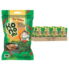 Konomi 相撲手 脆紫菜 泰式打拋雞味, 15g, 60包