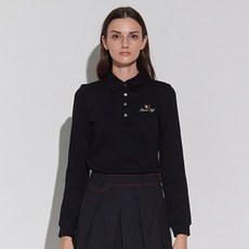 GARMENT GOLF 女款麂皮領T恤