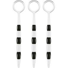 The Challenger圓形舌頭刮刀清潔器 白色, 0.02公斤, 3個