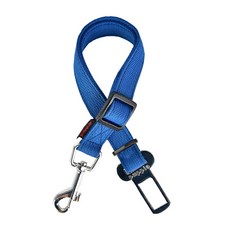 퍼피아 강아지 차량용 심플 안전 벨트 리드, 로얄블루, 1개